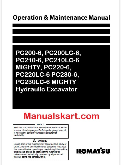 komatsu-pc200-6-pc200lc-6-pc210-6-pc210lc-6-mighty-pc220-6-pc220lc-6-pc230-6-pc230lc-6-mighty-hydraulic-excavator-pdf-operation-and-maintenance-manual