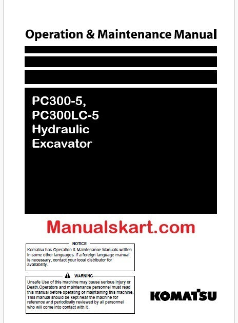 komatsu-pc300-5-pc300lc-5-hydraulic-excavator-pdf-operation-and-maintenance-manual