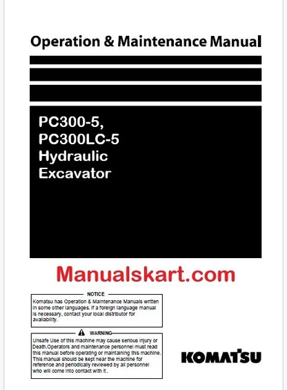 komatsu-pc300-5-pc300lc-5-hydraulic-excavator-pdf-operation-and-maintenance-manual