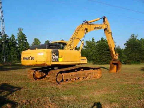 Komatsu PC300-7E0, PC300LC-7E0 Hydraulic Excavator Pdf Shop Repair Service Manual