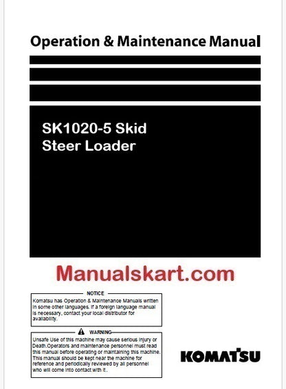 komatsu-sk1020-5-skid-steer-loader-pdf-operation-and-maintenance-manual