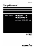 Komatsu WA320-6, WA320PZ-6 Wheel Loader Ecot3 Pdf Shop Repair Service Manual Sn 70001 And Up