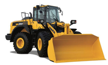 Komatsu WA380-7 Wheel Loader Pdf Shop Repair Service Manual Sn A64001 And Up