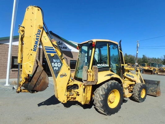 Komatsu WB140PS-2N Backhoe Loader Pdf Repair Service Manual Sn A40001 and UP