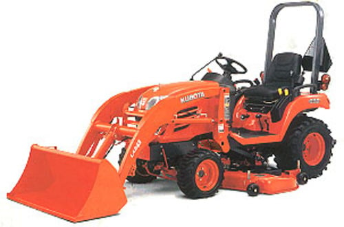 Kubota BX1850, BX2350 Tractor LA203, LA243 Loader Rck Mower Pdf Repair Service Manual