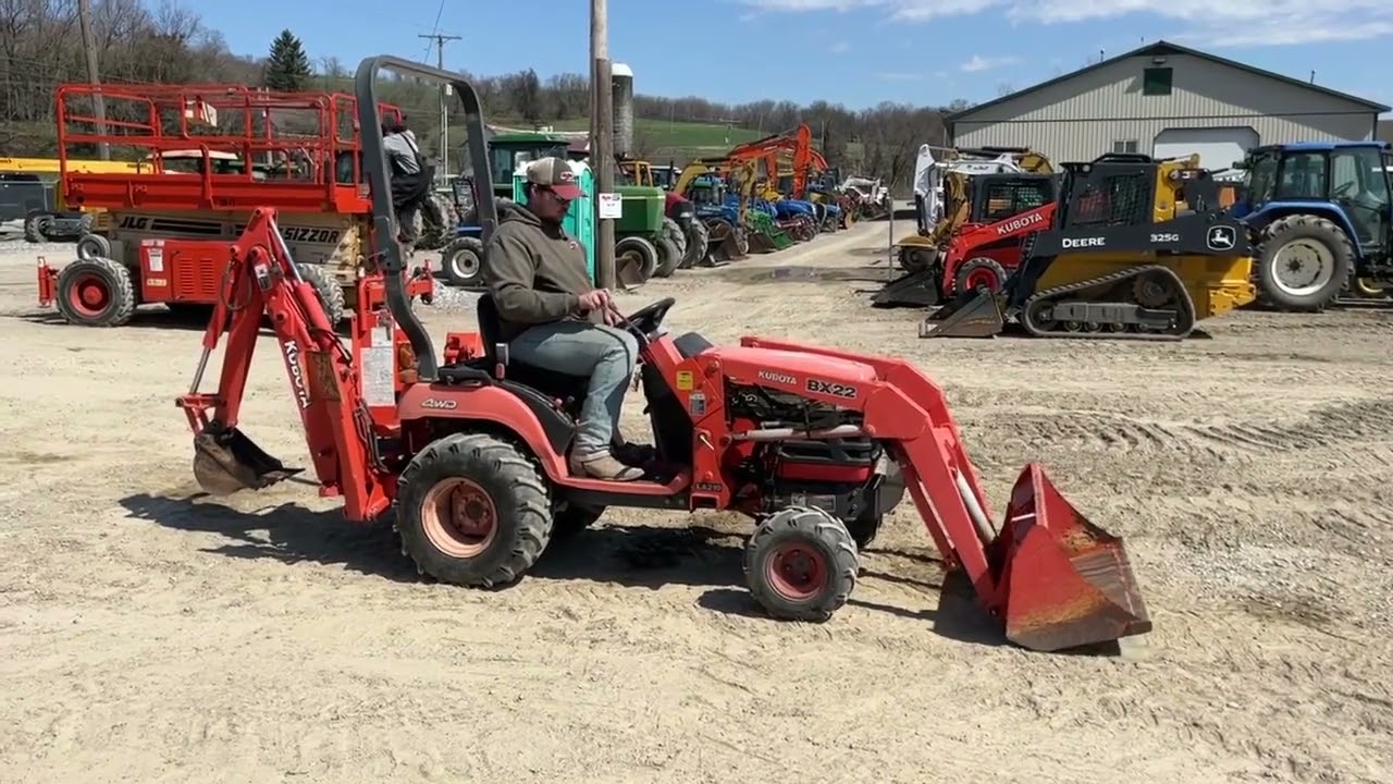 Kubota BX22, LA210, BT600 Tractor, Front Loader, Backhoe Pdf Repair Service Manual