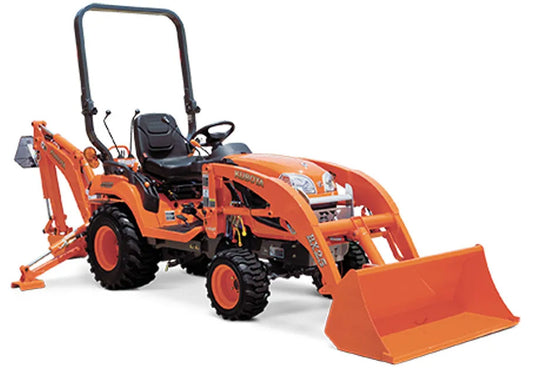 Kubota BX25 Compact Tractor LA240, BT601 Front Loader Backhoe Pdf Repair Service Manual