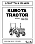 Kubota L2250, L2550, L2850, L3250 Tractor Pdf Operator's Manual