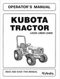 Kubota L4350, L4850, L5450 Tractor Pdf Operator's Manual