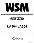 Kubota LA304, LA364 Front Loader Pdf Repair Service Manual