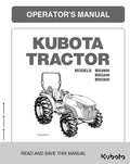 Kubota MX4800, MX5200, MX5800 Tractor Pdf Operator's Manual