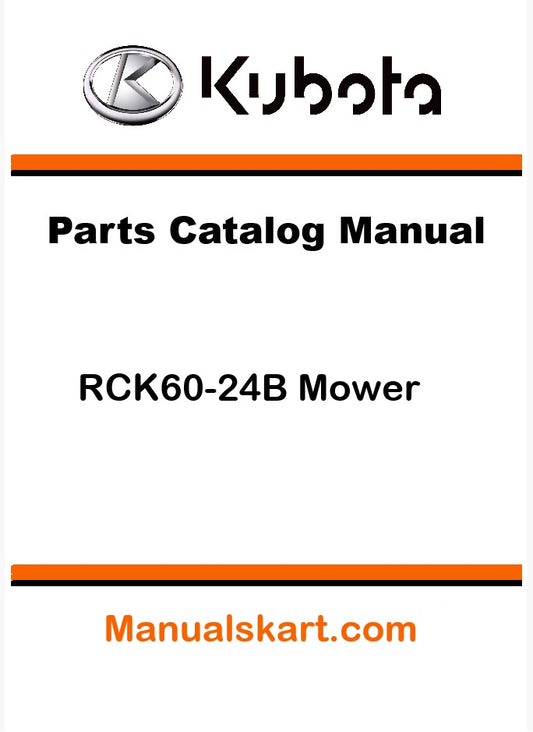 Kubota RCK60-24B Mower Pdf Parts Catalog Manual