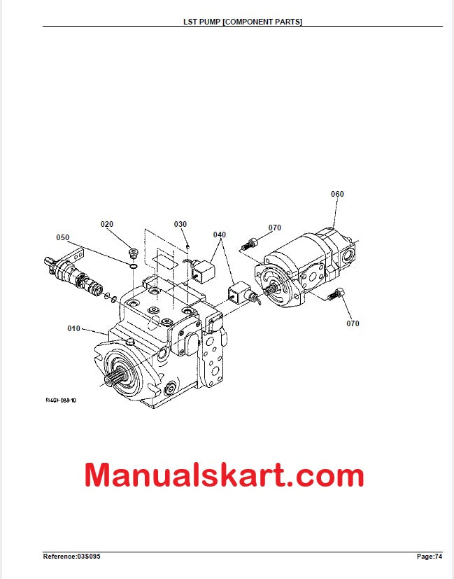 Kubota 50" BX2750D Snowblower Pdf Operator's and Parts Catalog Manual