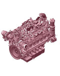 Liebherr D9512 Final Tier 4 Diesel Engines Component Pdf Repair Service Manual (CTM148619)