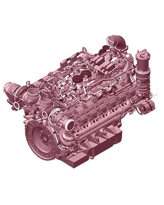 Liebherr D9512 Final Tier 4 Diesel Engines Component Pdf Repair Service Manual (CTM148619)