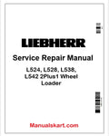 Liebherr L524, L528, L538, L542 2Plus1 Wheel Loader PDF Repair Service Manual