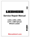 Liebherr L544, L554, L564, L574, L580 2plus2 Wheel Loader PDF Repair Service Manual