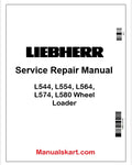 Liebherr L544, L554, L564, L574, L580 Wheel Loader PDF Repair Service Manual