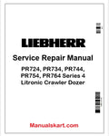 Liebherr PR724, PR734, PR744, PR754, PR764 Series 4 Litronic Crawler Dozer PDF Repair Service Manual