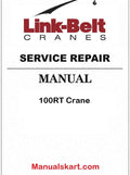 Link Belt 100RT Crane Pdf Repair Service Manual