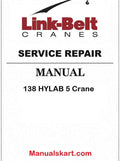Link Belt 138 HYLAB 5 Crane Pdf Repair Service Manual