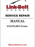Link Belt 218 HYLAB 5 Crane Pdf Repair Service Manual