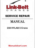 Link Belt 238 HYLAB 5 Crane Pdf Repair Service Manual