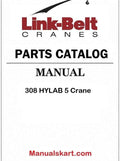 Link Belt 308 HYLAB 5 Crane Pdf Parts Catalog Manual