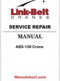 Link Belt ABS-138 Crane Pdf Repair Service Manual
