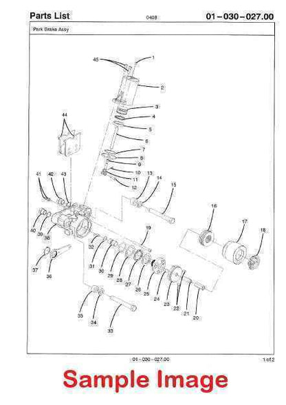 Link Belt 175AT Crane Pdf Parts Catalog Manual