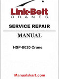 Link Belt HSP-8020 Crane Pdf Repair Service Manual