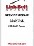 Link Belt HSP-8060 Crane Pdf Repair Service Manual