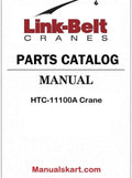 Link Belt HTC-11100A Crane Pdf Parts Catalog Manual