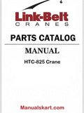 Link Belt HTC-825 Crane Pdf Parts Catalog Manual