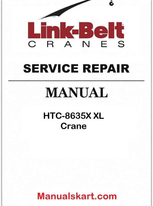 Link Belt HTC-8635X XL Crane Pdf Repair Service Manual