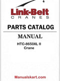 Link Belt HTC-8650XL II Crane Pdf Parts Catalog Manual