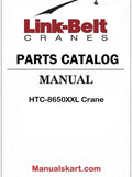 Link Belt HTC-8650XXL Crane Pdf Parts Catalog Manual