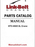 Link Belt HTC-8665 XL Crane Pdf Parts Catalog Manual