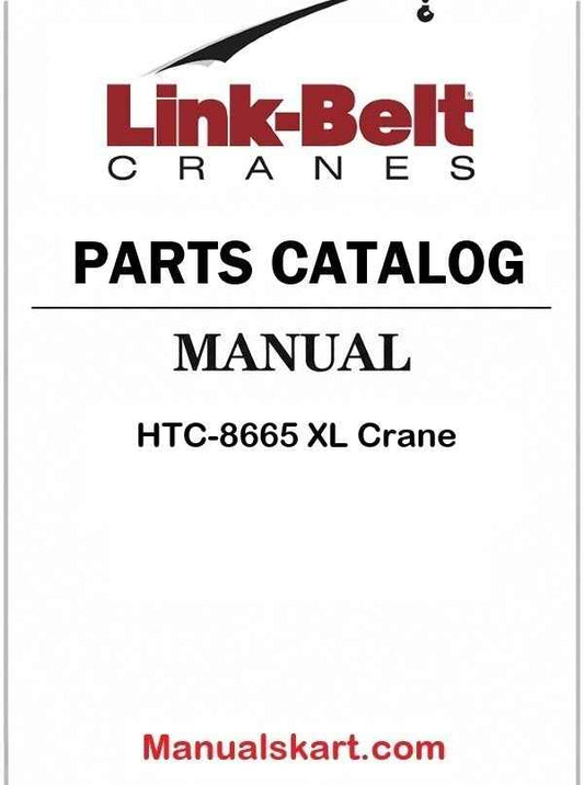 Link Belt HTC-8665 XL Crane Pdf Parts Catalog Manual