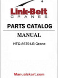 Link Belt HTC-8670 LB Crane Pdf Parts Catalog Manual
