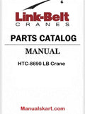 Link Belt HTC-8690 LB Crane Pdf Parts Catalog Manual