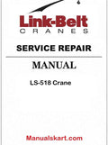 Link Belt LS-518 Crane Pdf Repair Service Manual