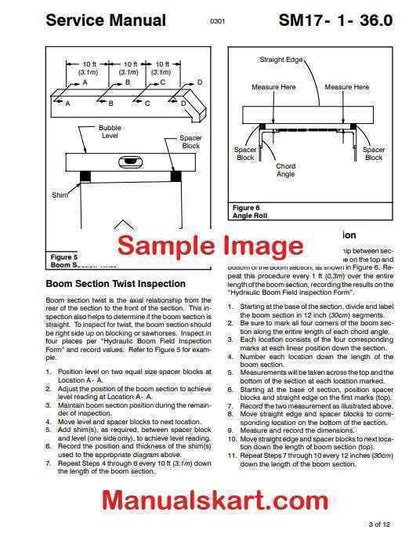 Link Belt HSP-8025S Crane Pdf Repair Service Manual