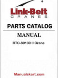 Link Belt RTC-80130 II Crane Pdf Parts Catalog Manual