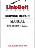 Link Belt RTC-8080XP II Crane Pdf Repair Service Manual