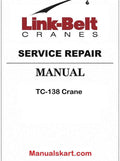 Link Belt TC-138 Crane Pdf Repair Service Manual