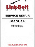 Link Belt TC-98 Crane Pdf Repair Service Manual