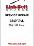 Link Belt TCC-1100 Crane Pdf Repair Service Manual