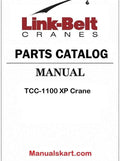 Link Belt TCC-1100 XP Crane Pdf Parts Catalog Manual
