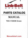 Link Belt TCC-1100CE Crane Pdf Parts Catalog Manual